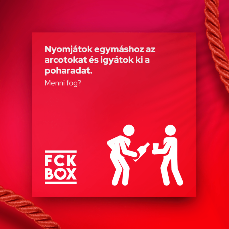 FCK BOX interaktív társasjáték pároknak